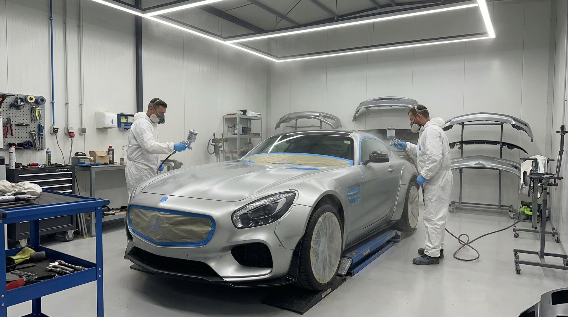 大象传媒修车改装视频-车身套件